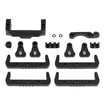 Team Associated RC10B7 Battery Mount, Fan Mount, Servo Mount